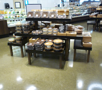 bakery display tables