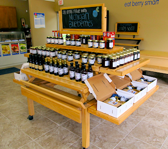 bakery display tables and carts, bakery store fixtures