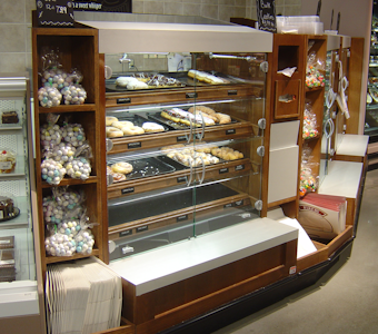bakery display inline cases