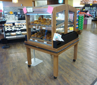 retail bakery islands and tables