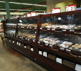 grocery store bakery walls and fixtures