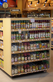 Grocery, candy or coffee displays - retail store fixtures, merchandising displays
