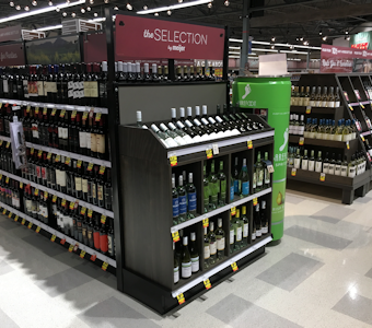displays and fixtures for grocery stores