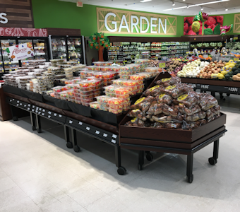 produce fixtures, end caps and displays