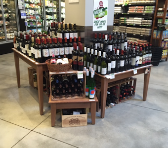 wine merchandising fixtures and displays