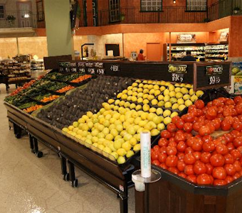 produce department fixtures and tables