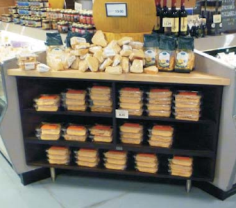 fixtures and displays for deli, dairy and meat